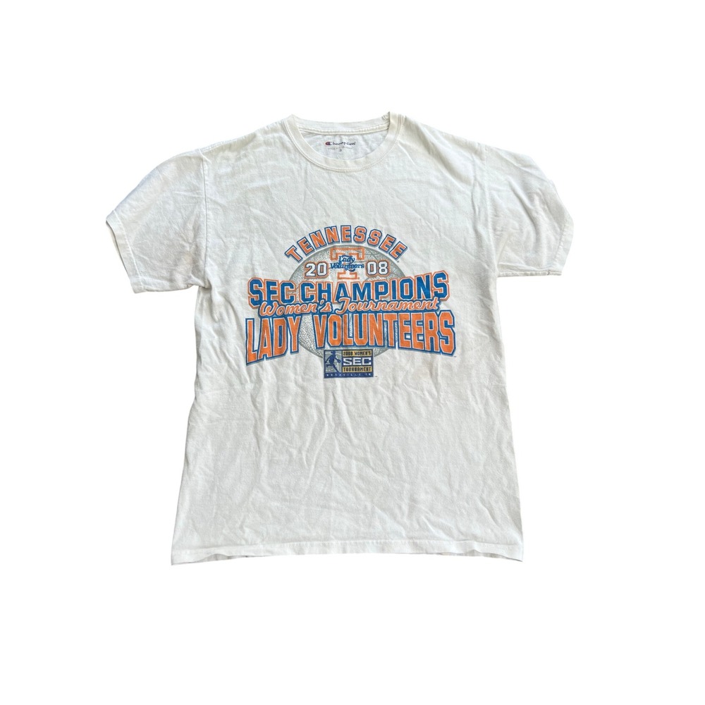 Tennessee‎ Lady Volunteers 2008 SEC Champions T-Shirt NCAA College Athleisure